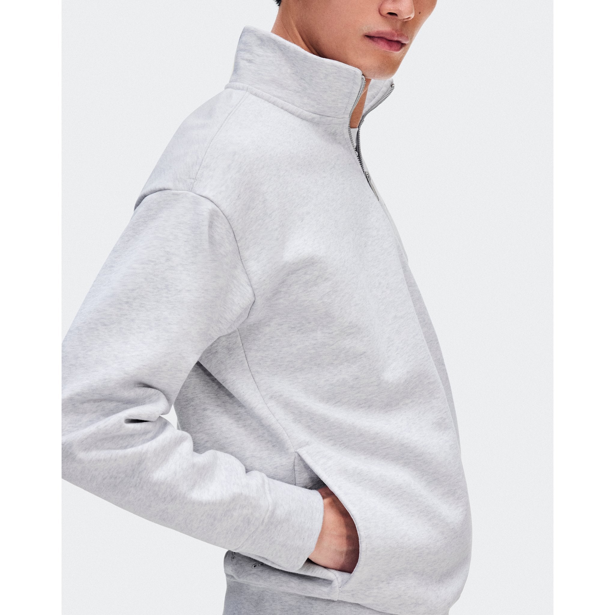 On Club Collective 1/4 Zip Crater