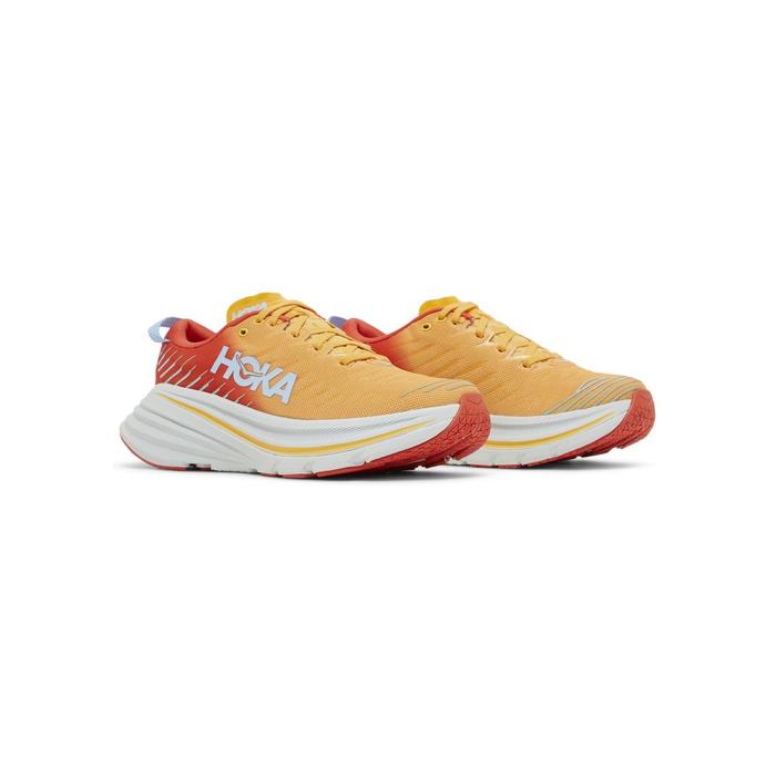 Hoka Bondi X 'Fiesta Amber Yellow'