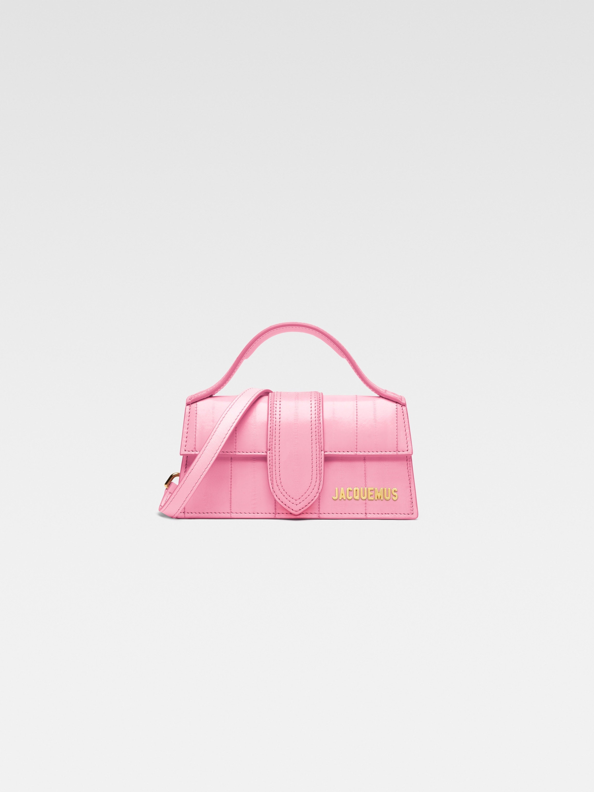 Jacquemus The Bambino Mini Flap Bag Pale Pink
