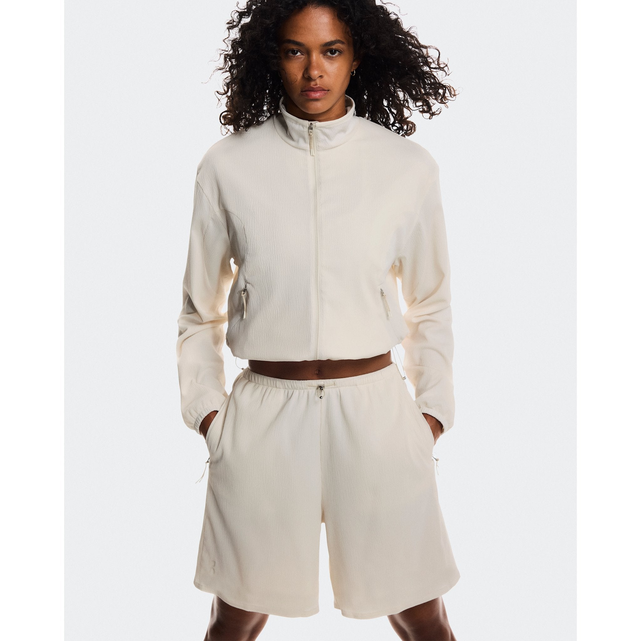 On Track Jacket Cream