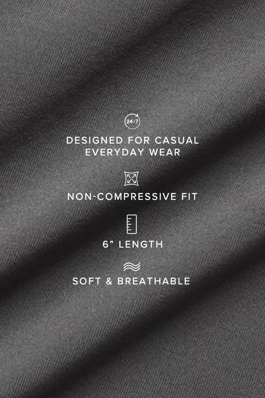 Alo Yoga Day and Night Boxer - Grey