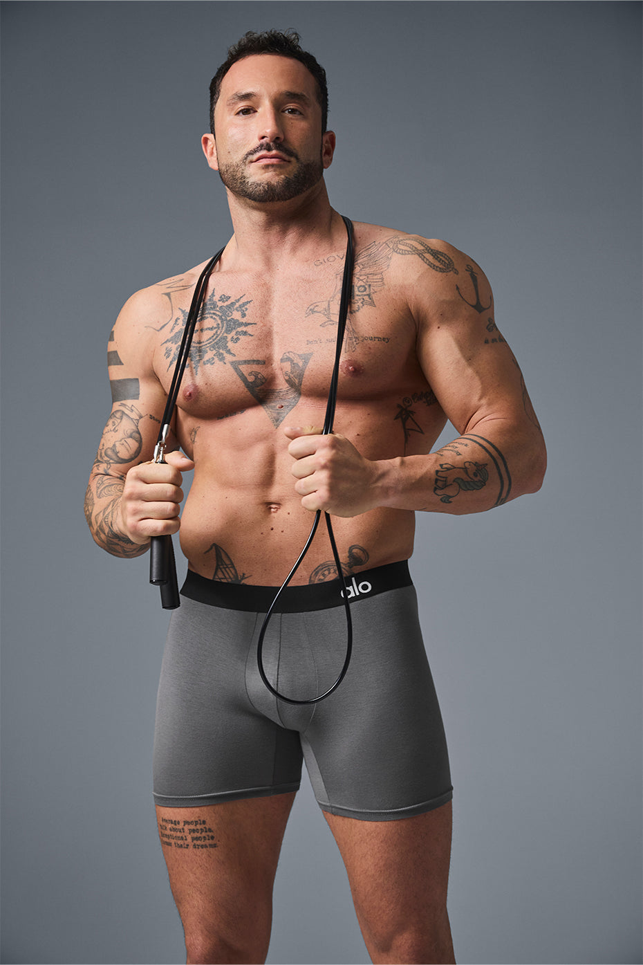 Alo Yoga Day and Night Boxer - Grey