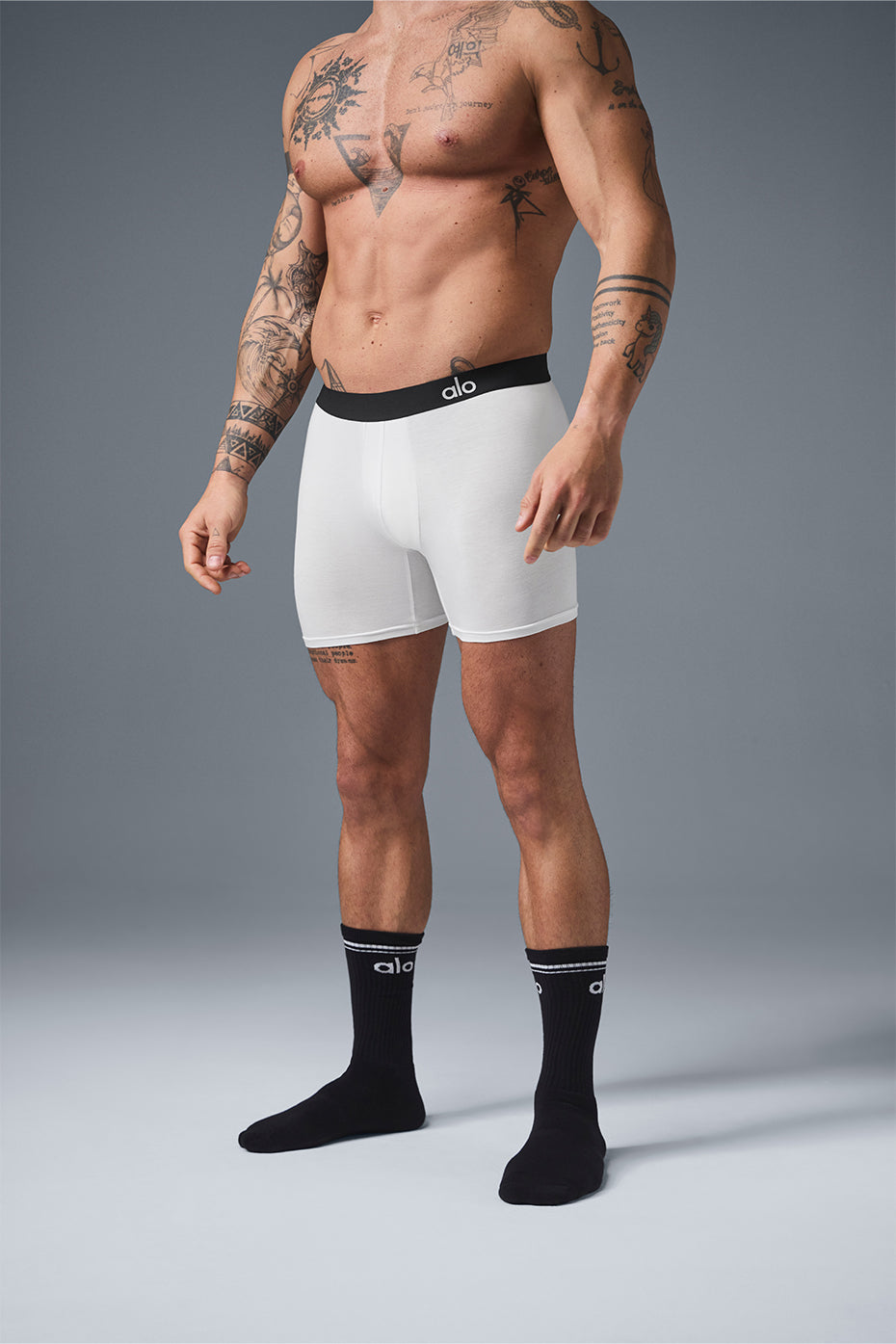 Alo Yoga Day and Night Boxer - White