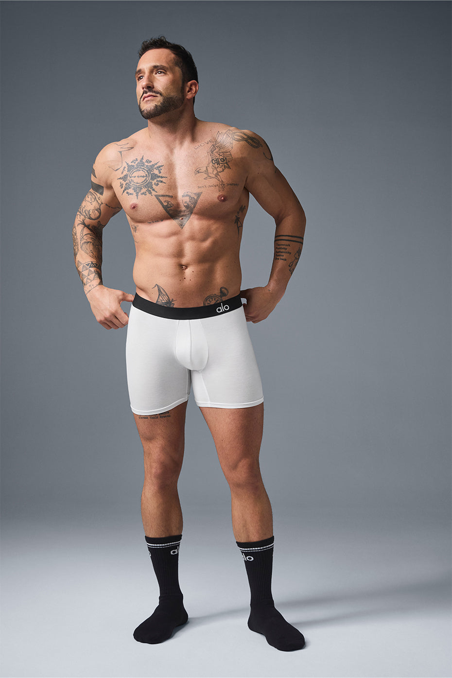 Alo Yoga Day and Night Boxer - White