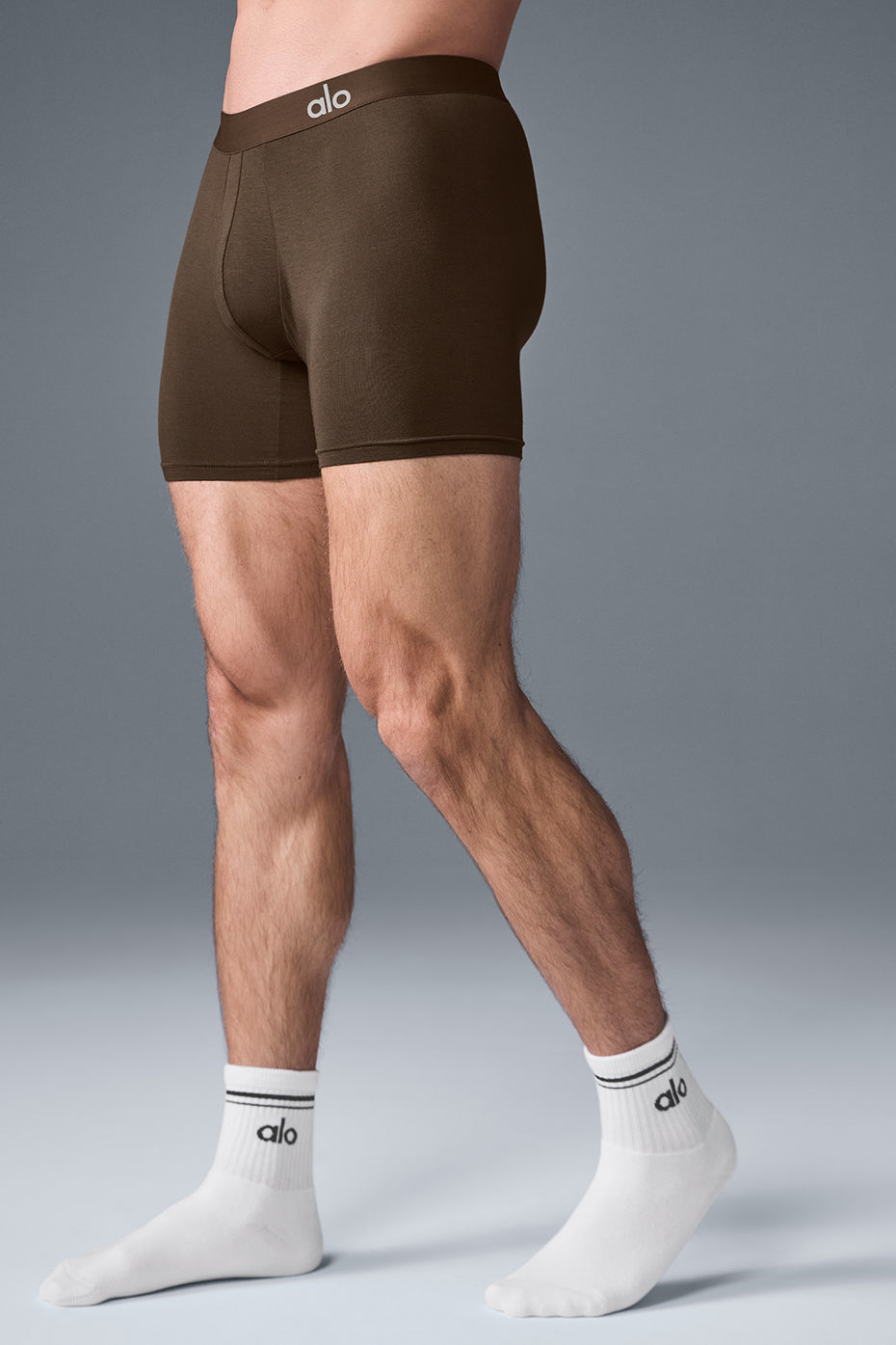 Alo Yoga Day and Night Boxer - Espresso