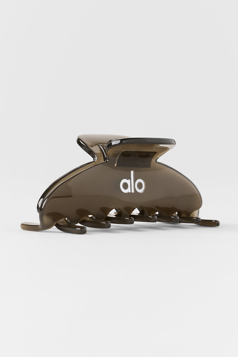 Alo Yoga 90's Claw Clip - Olive Tree Clear