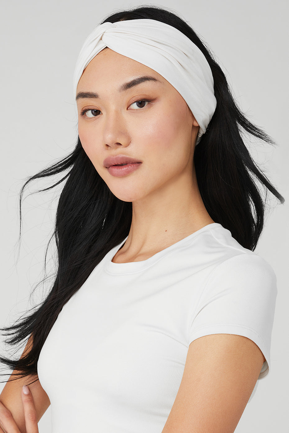 Alo Yoga Alosoft Headband - White
