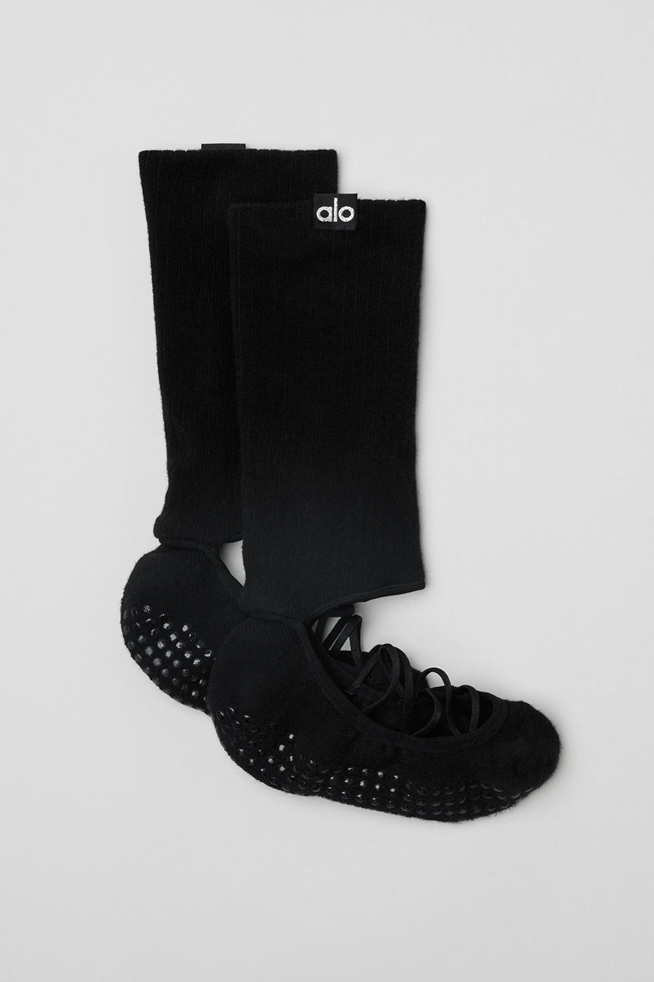 Alo Yoga Women's Strappy Siren Grip Sock - Black