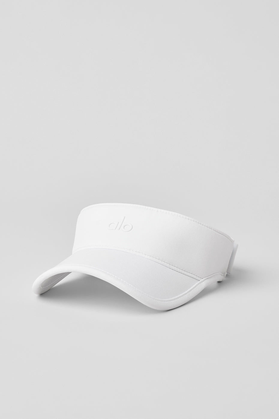 Alo Yoga Performance Eclipse Visor - White/White