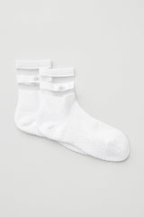 Alo Yoga Women's Pulse Grip Sock - White