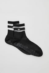 Alo Yoga Women's Pulse Grip Sock - Black