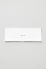 Alo Yoga Performance Conquer Headband - White