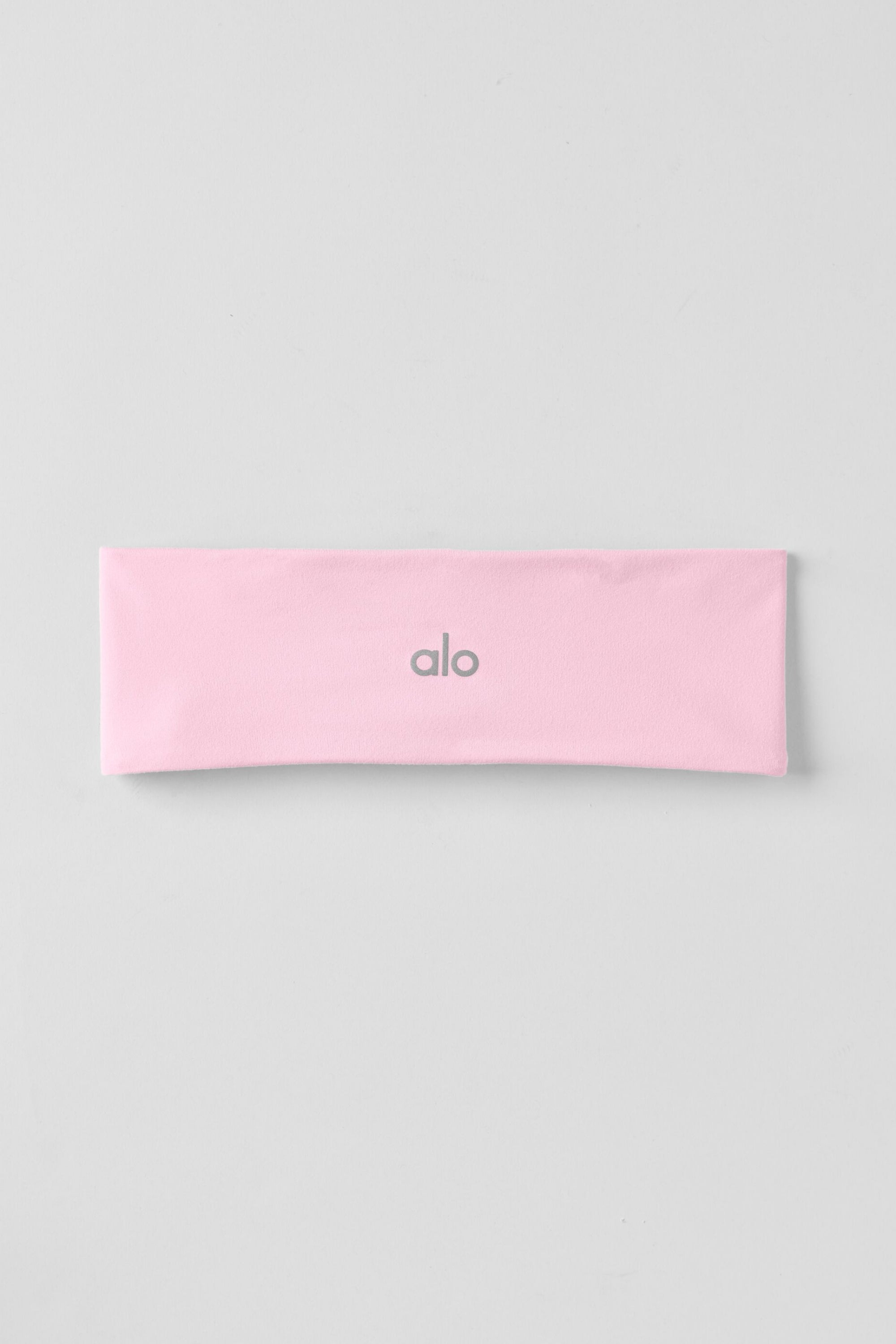 Alo Yoga Performance Conquer Headband - Pink Marshmallow