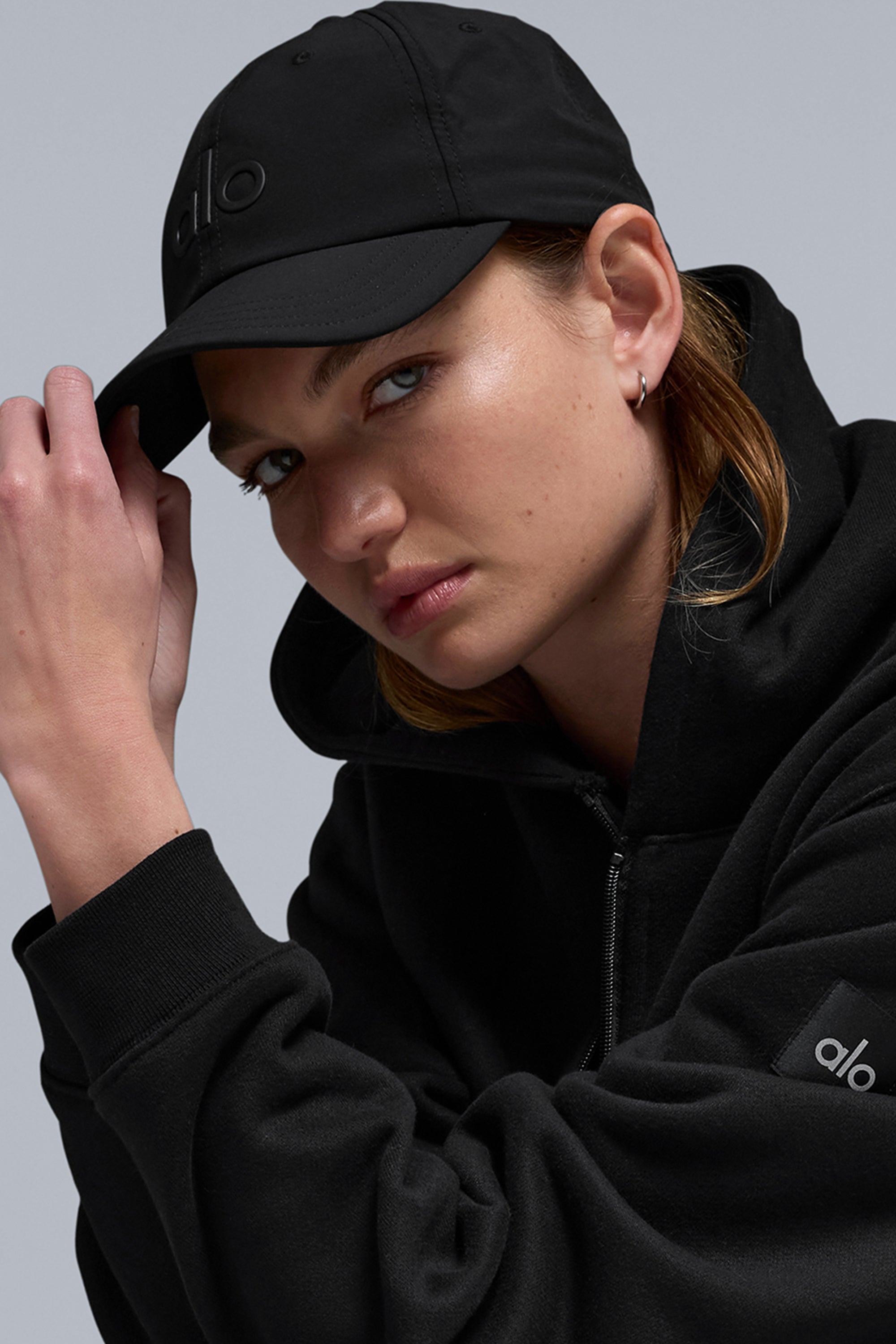Alo Yoga Performance Off-Duty Cap - Black/Black