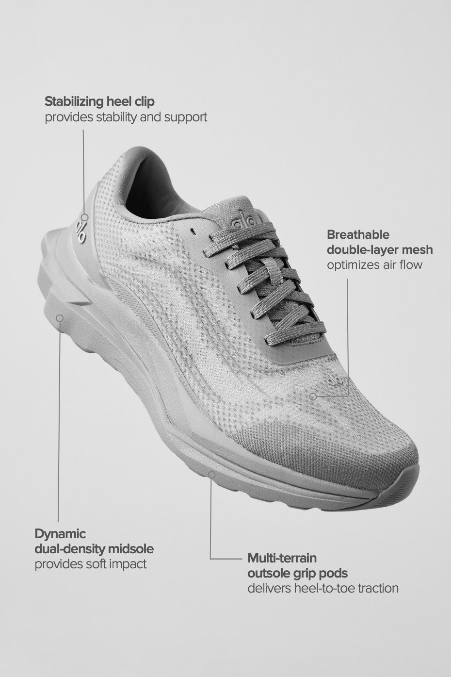 Alo Yoga ALO Runner - Grey/Grey