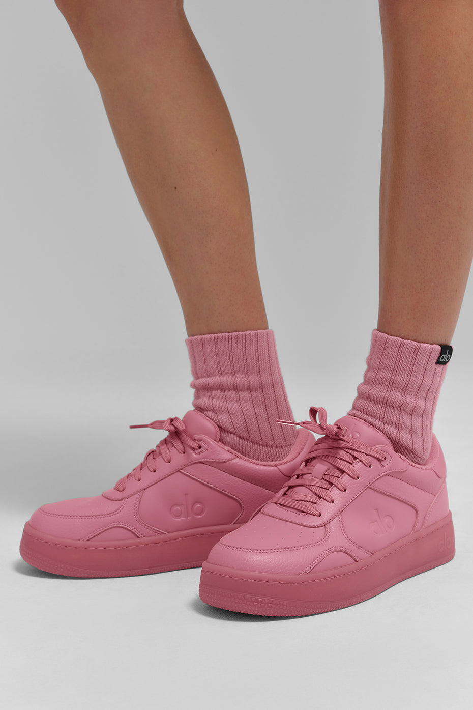 Alo Yoga ALO Recovery Mode Sneaker - Pink Wild Rose
