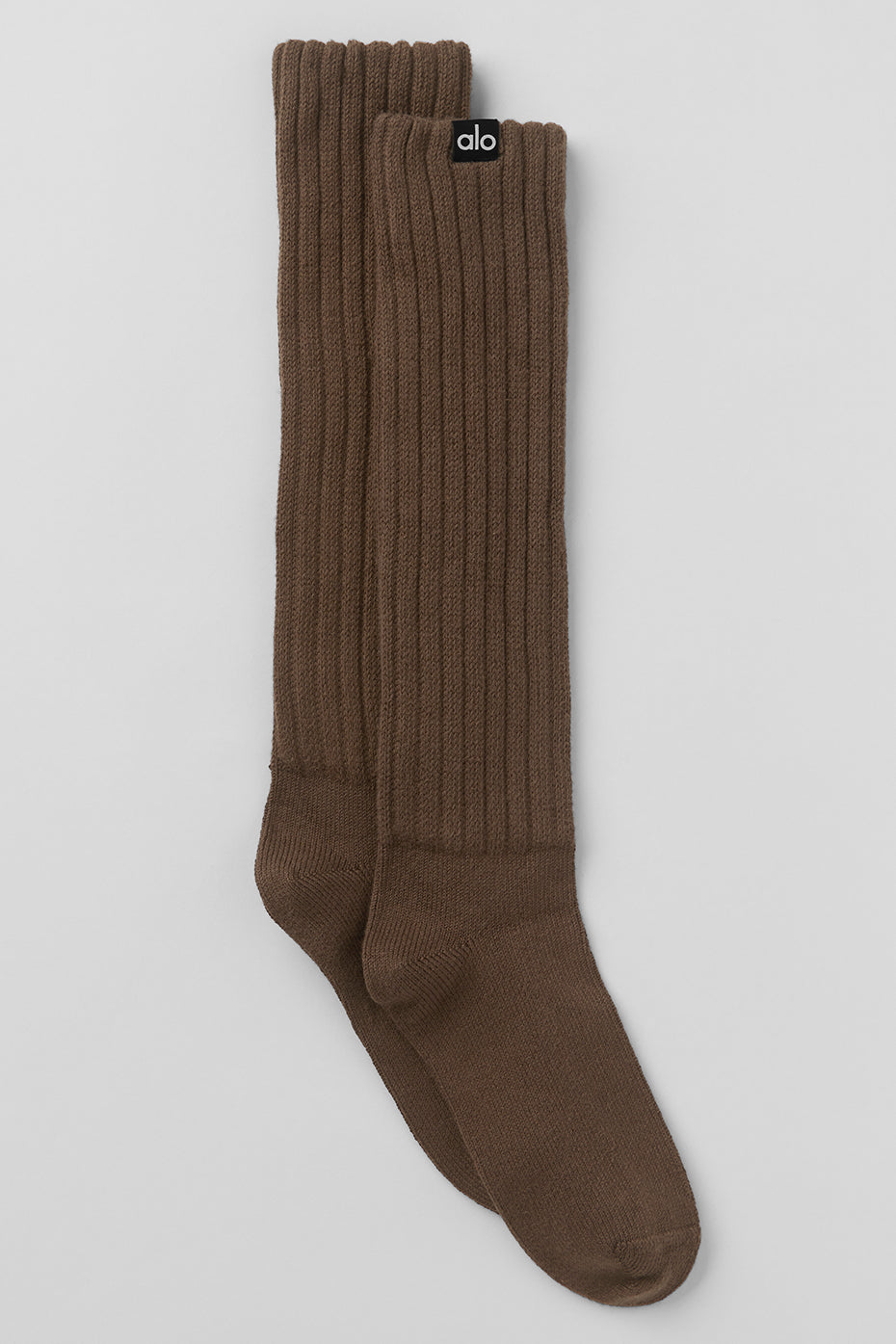 Alo Yoga Unisex Scrunch Sock - Espresso