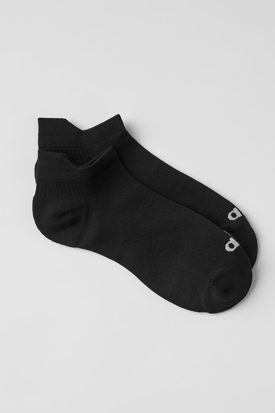 Alo Yoga Unisex Performance Tab Sock - Black/Titanium