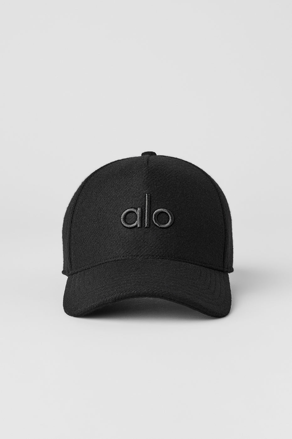 Alo Yoga Wool Blend District Trucker Hat - Black