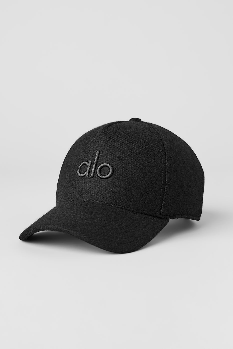 Alo Yoga Wool Blend District Trucker Hat - Black