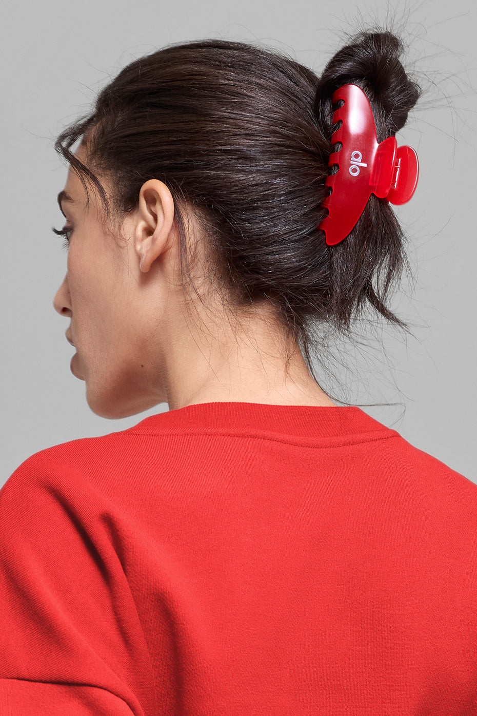 Alo Yoga Effortless Claw Clip (2-Pack) - Bright Red