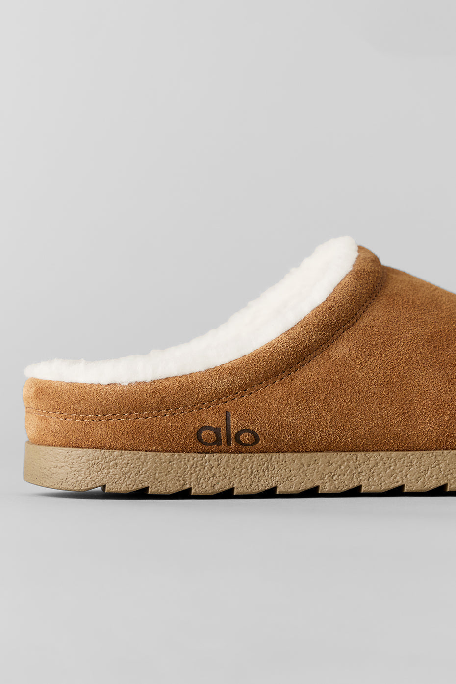Alo Yoga Recovery Slipper - Saddle/Ivory