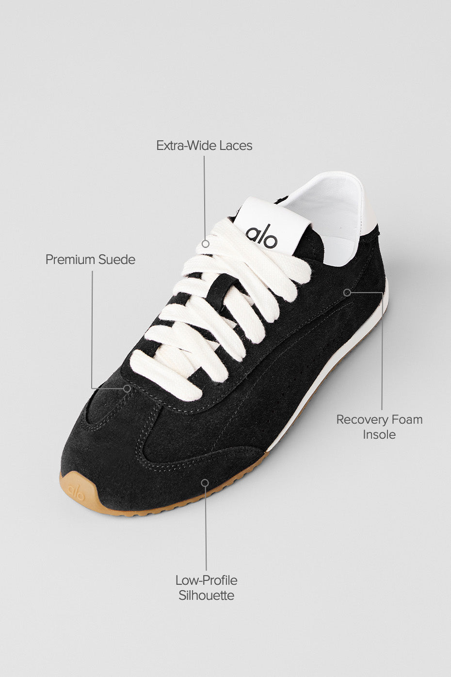 Alo Yoga ALO Sunset Sneaker - Black