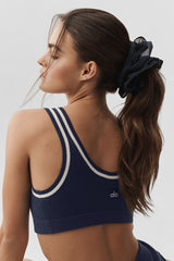 Alo Yoga Mesh Sweet Nothing Oversize Scrunchie - Navy