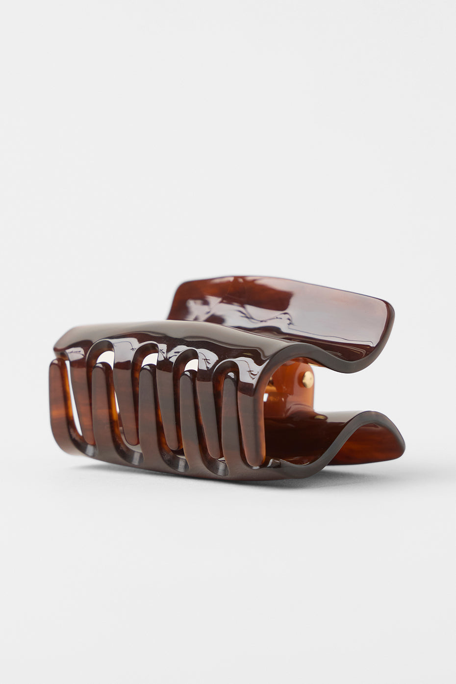 Alo Yoga Effortless Claw Clip - Brown Tortoise