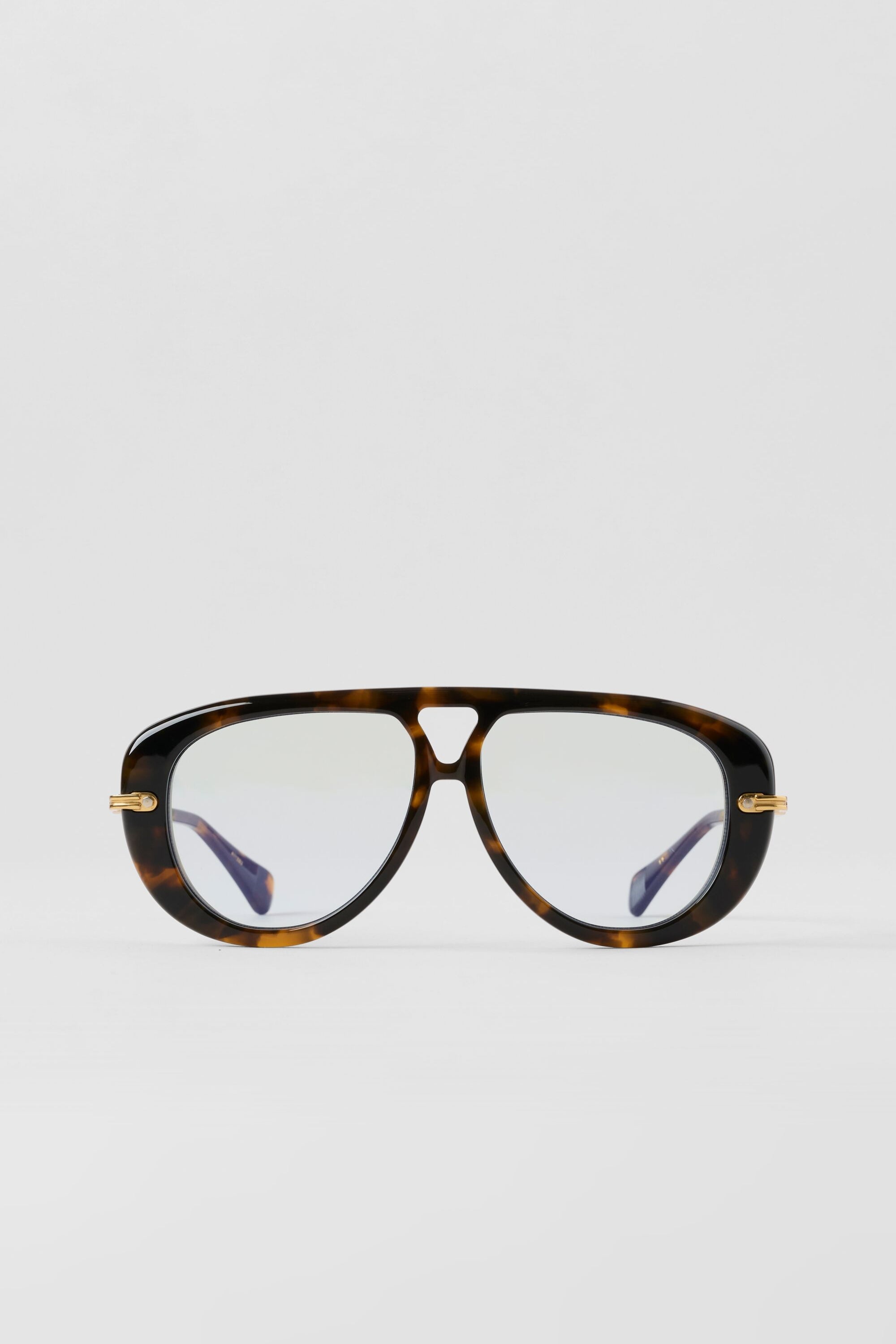 Alo Yoga ALO Aviator Sunglasses - Tortoise/Blue
