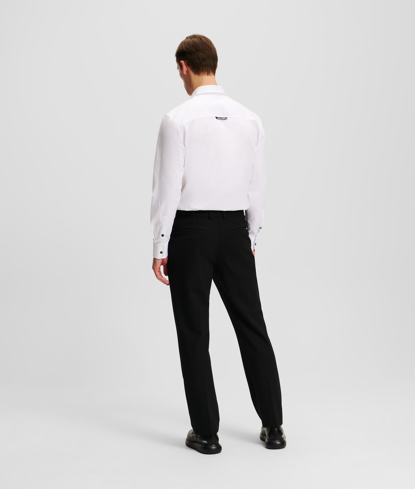 Karl Lagerfeld Tailored Punto Pants Black