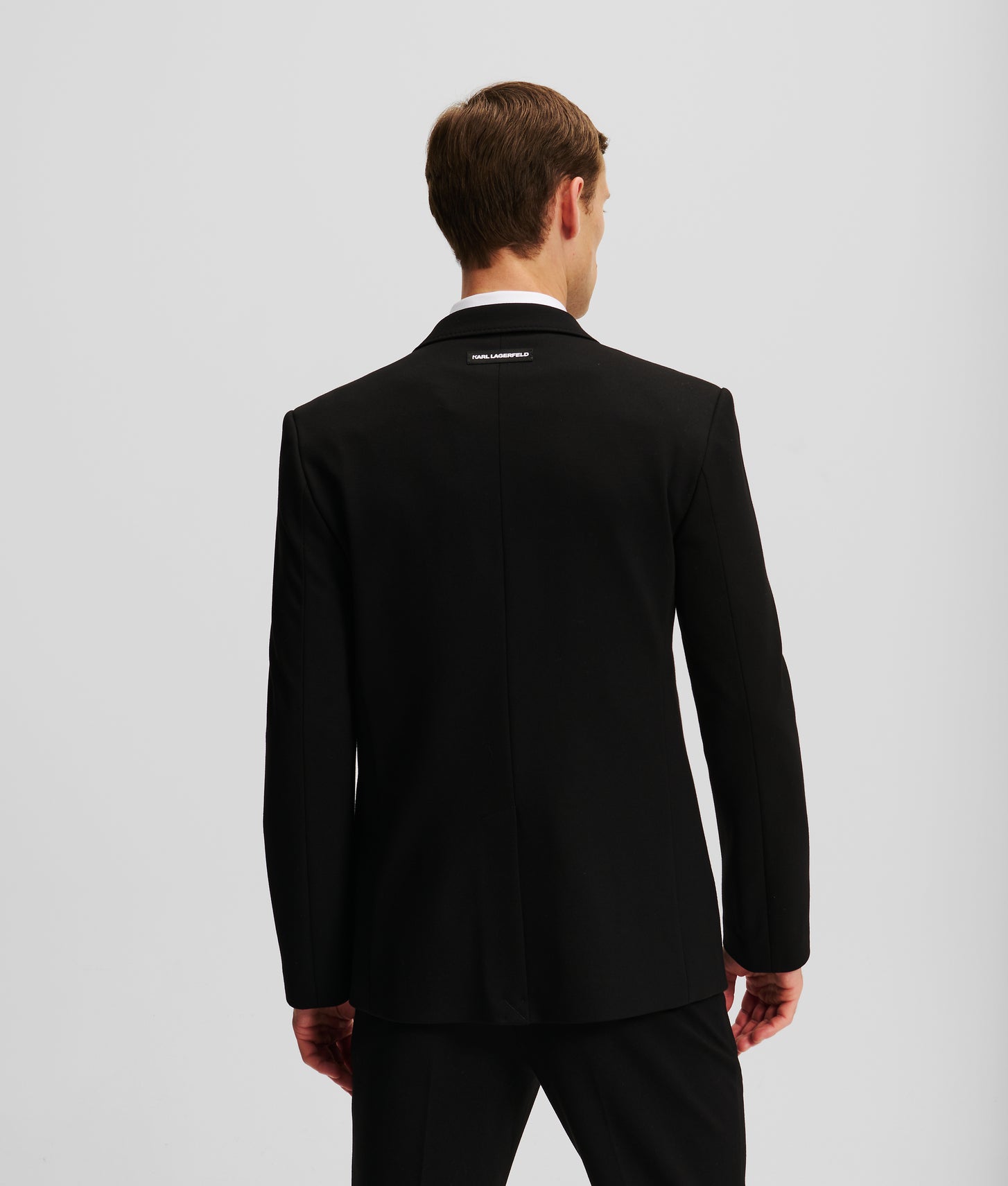 Karl Lagerfeld Tailored Punto Jacket Black