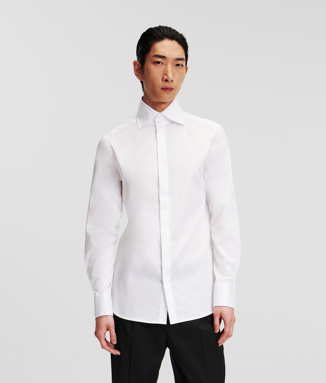 Karl Lagerfeld Tailored Punto Pants Black