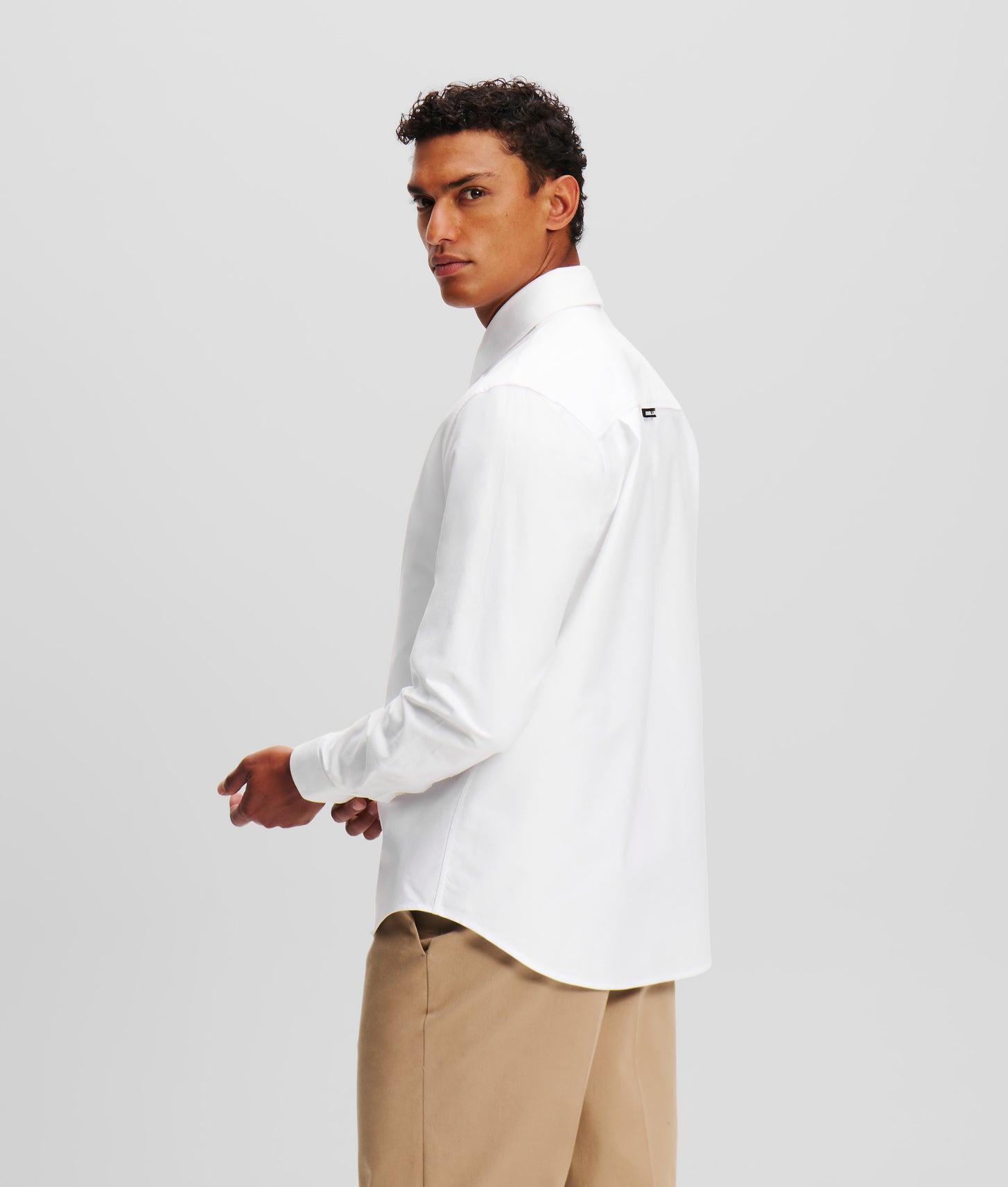 Karl Lagerfeld Kameo Oxford Shirt White