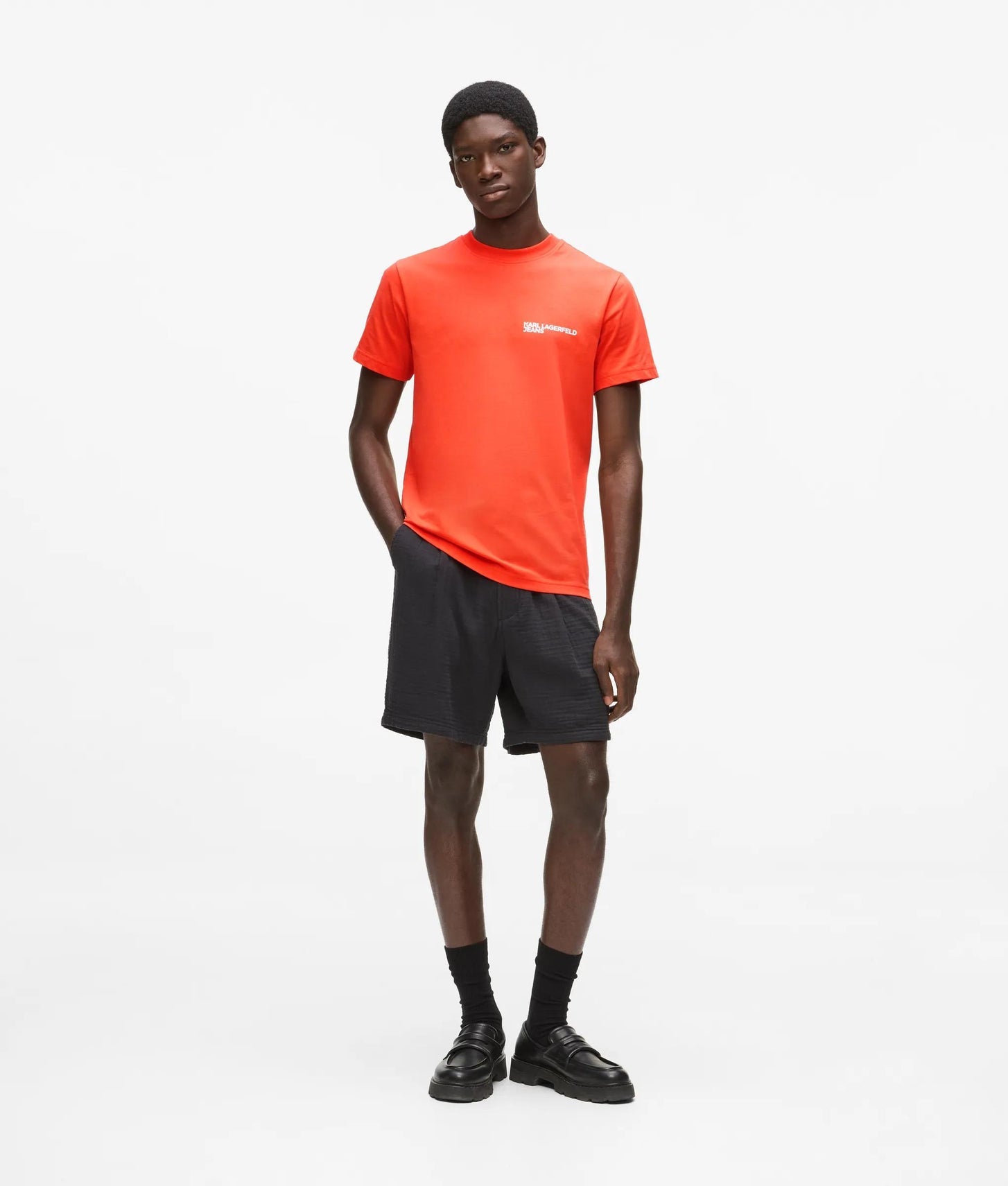 Karl Lagerfeld Slim-Fit T-Shirt Grenadine