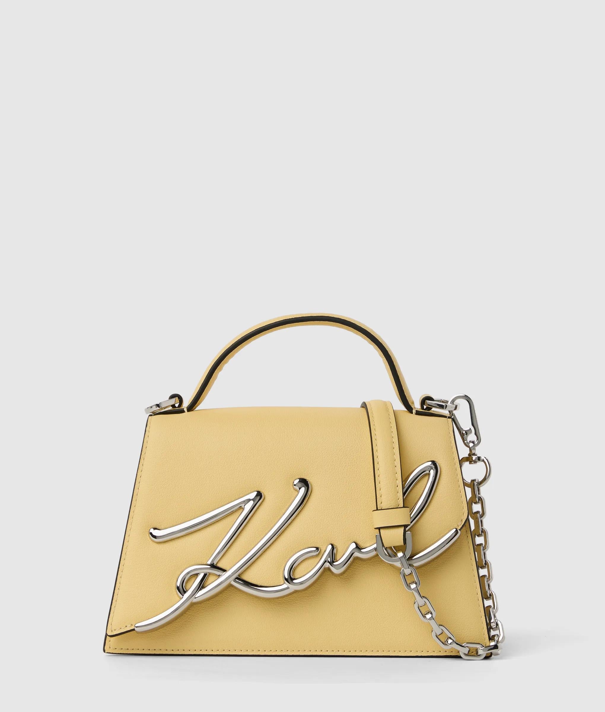 KarlLagerfeld Ksignature Small Crossbody Bag Sunlight