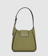 KarlLagerfeld Ksignature Hobo Bag Cedar