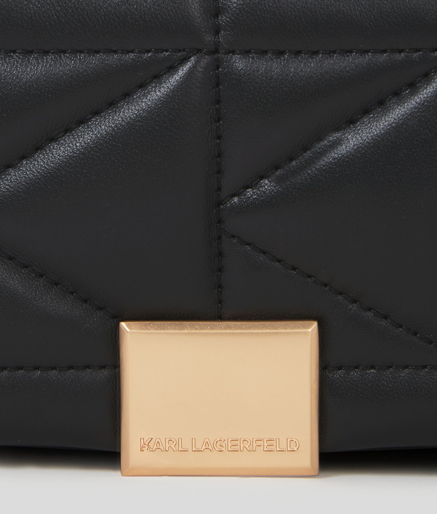 KarlLagerfeld Kkuilt Small Crossbody Bag Black