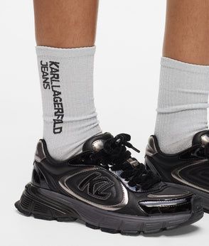 KarlLagerfeld Puffy Top Handle Bag Black