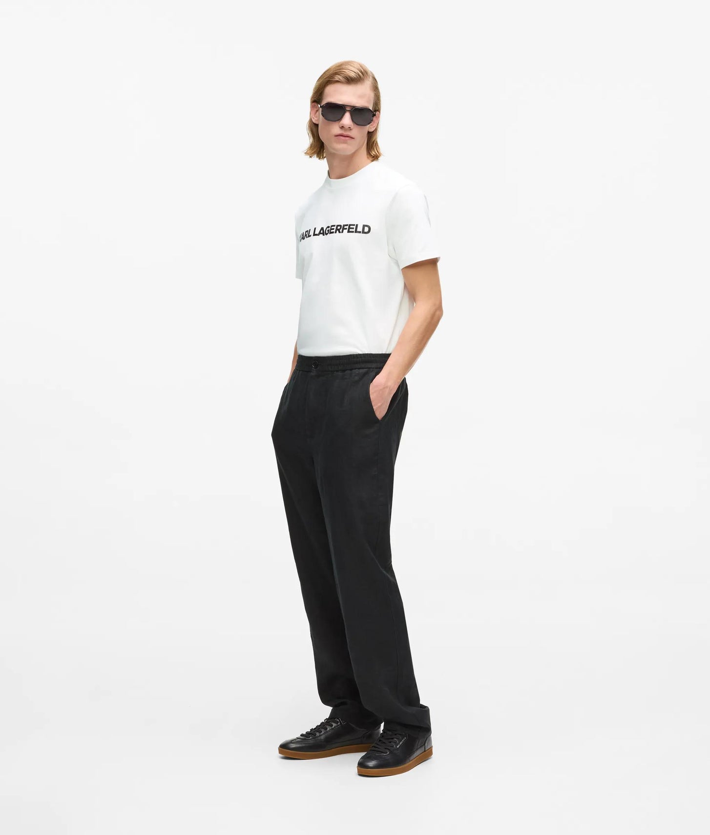 Karl Lagerfeld Logo T-Shirt White