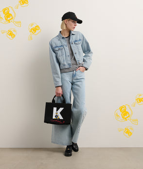 KarlLagerfeld Disney X Kl Reversible Shopper Black
