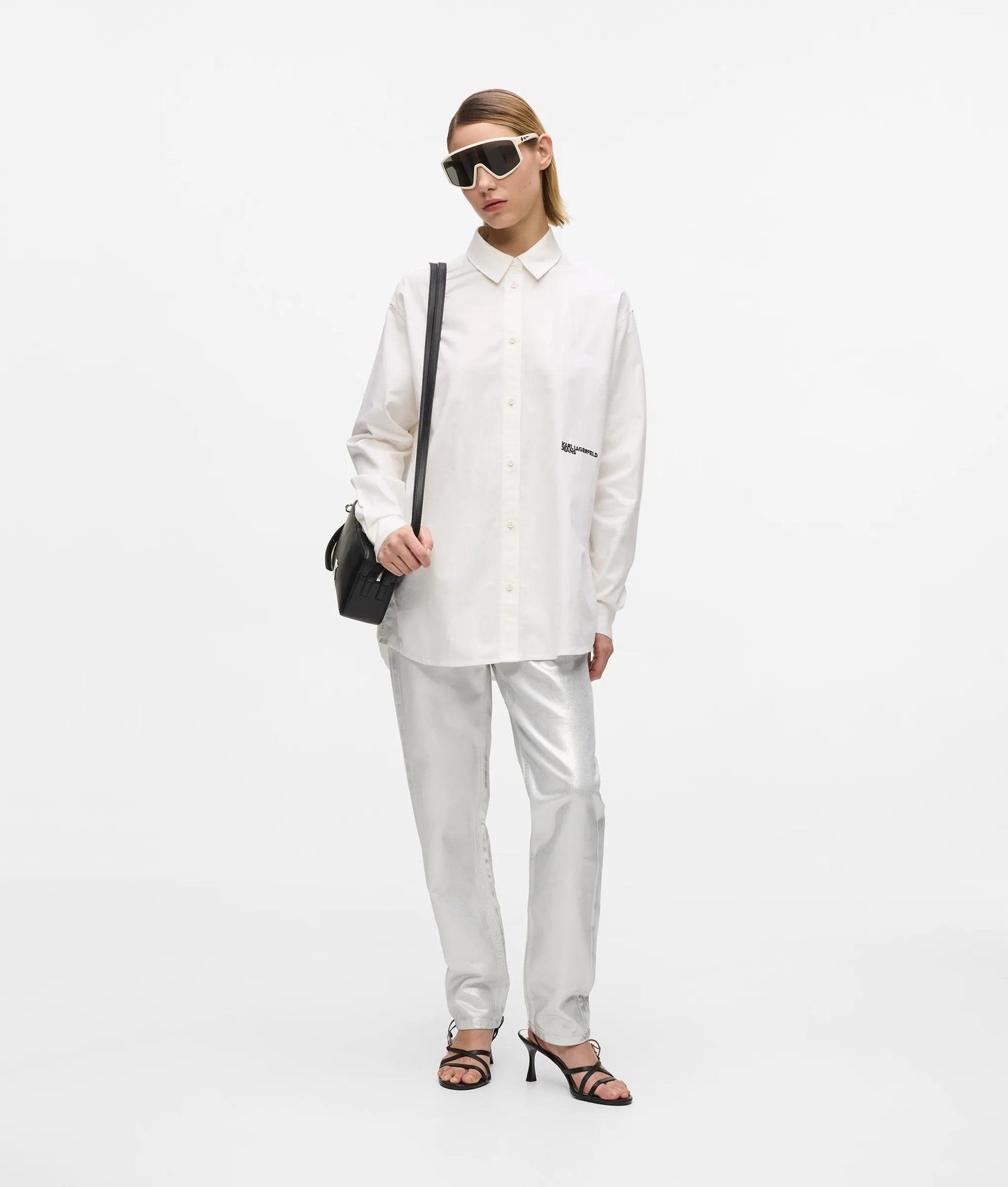 Karl Lagerfeld Oxford Shirt White