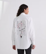 Karl Lagerfeld Karl Series Poplin Shirt White