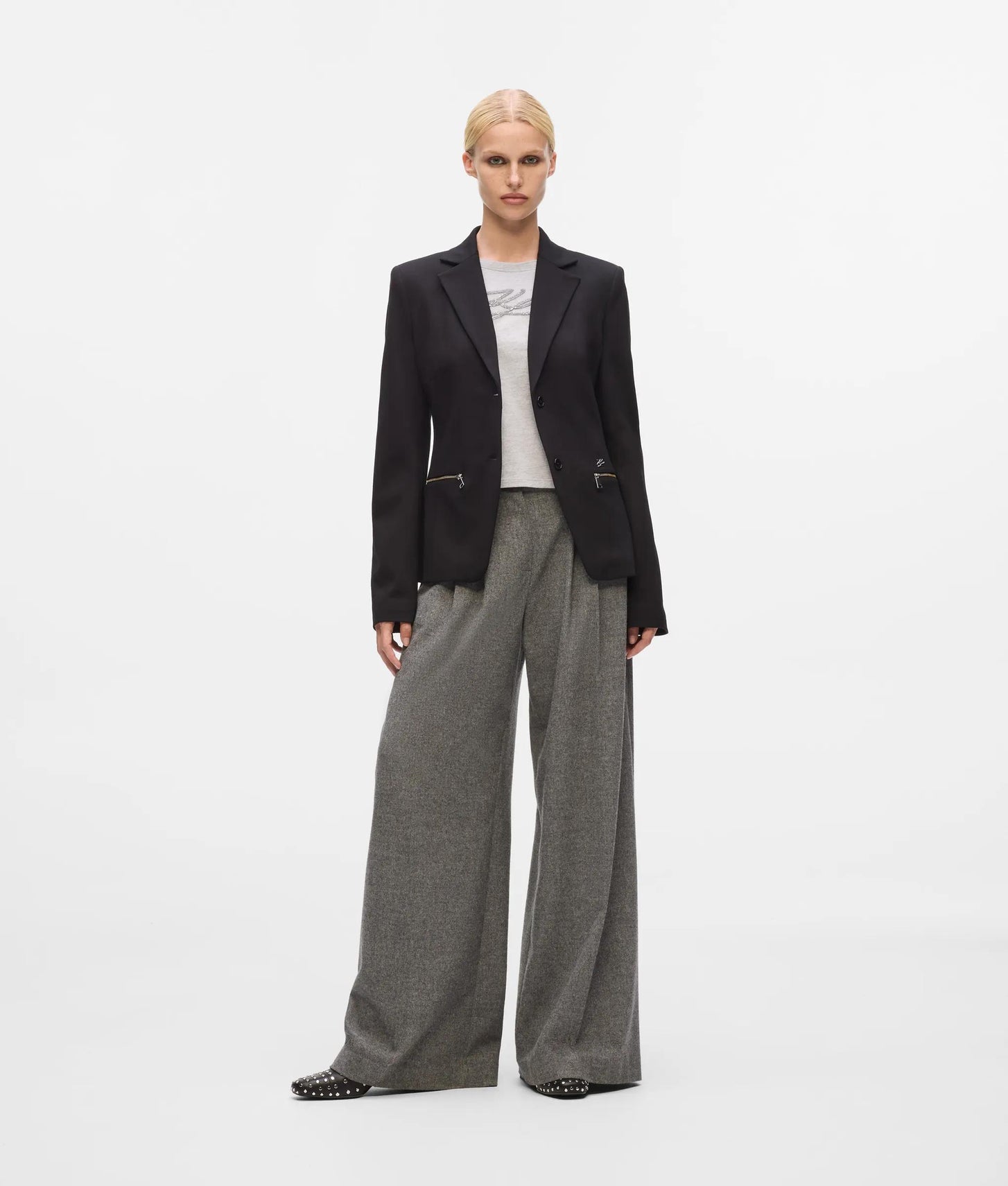Karl Lagerfeld Punto Jacket Black