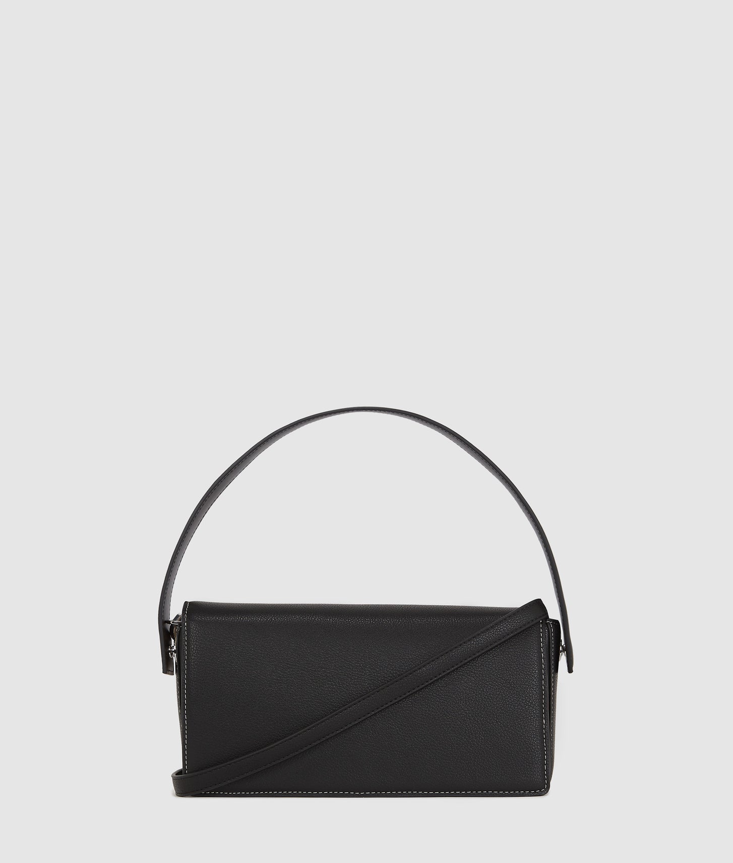 KarlLagerfeld Metal Logo Top Handle Bag Black