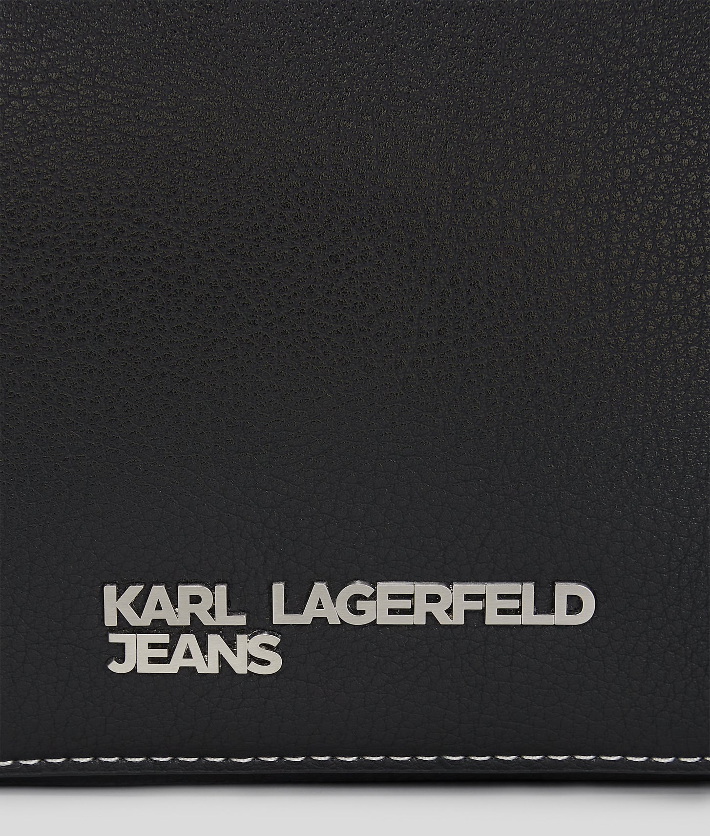 KarlLagerfeld Metal Logo Camera Bag Black