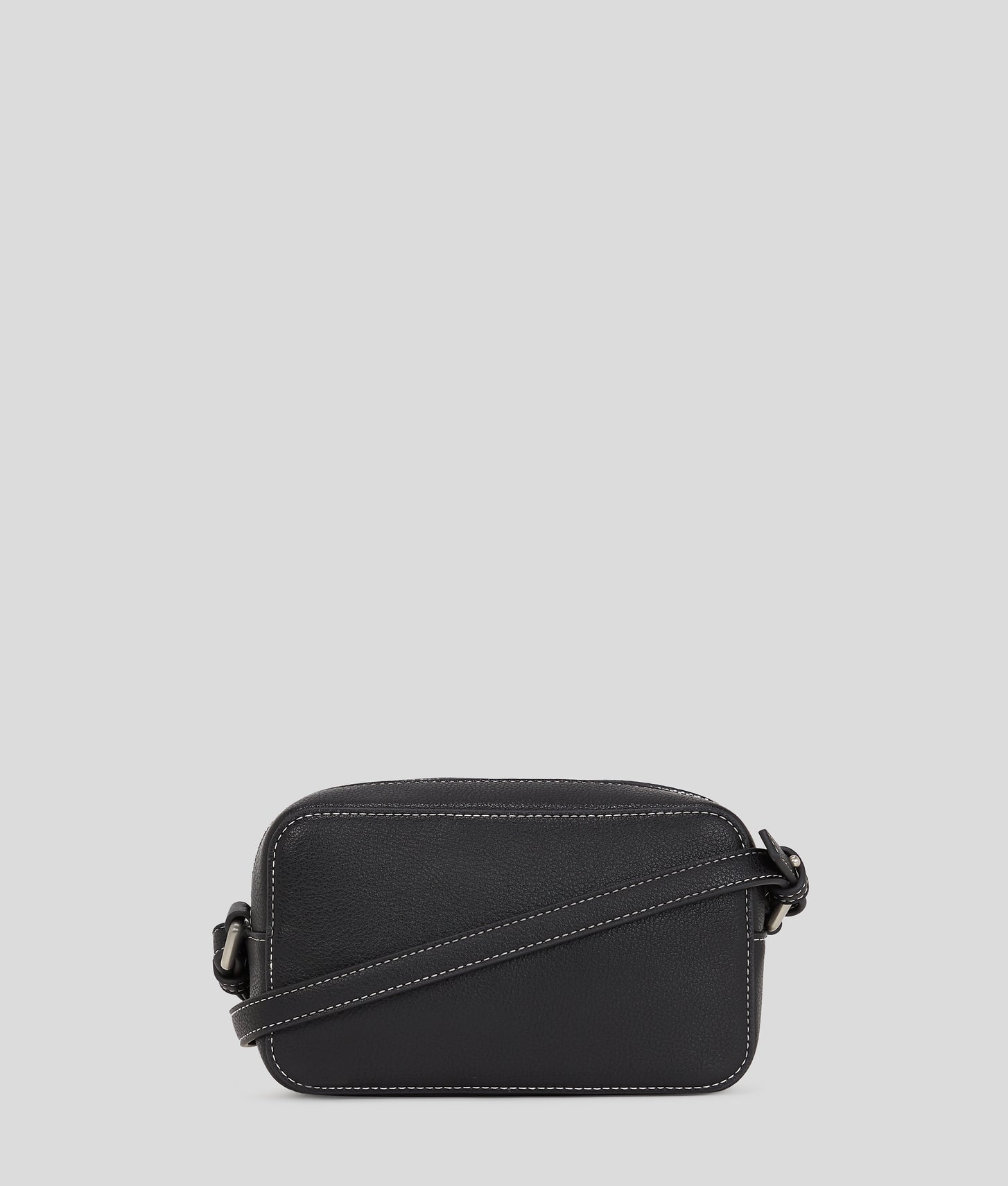 KarlLagerfeld Metal Logo Camera Bag Black