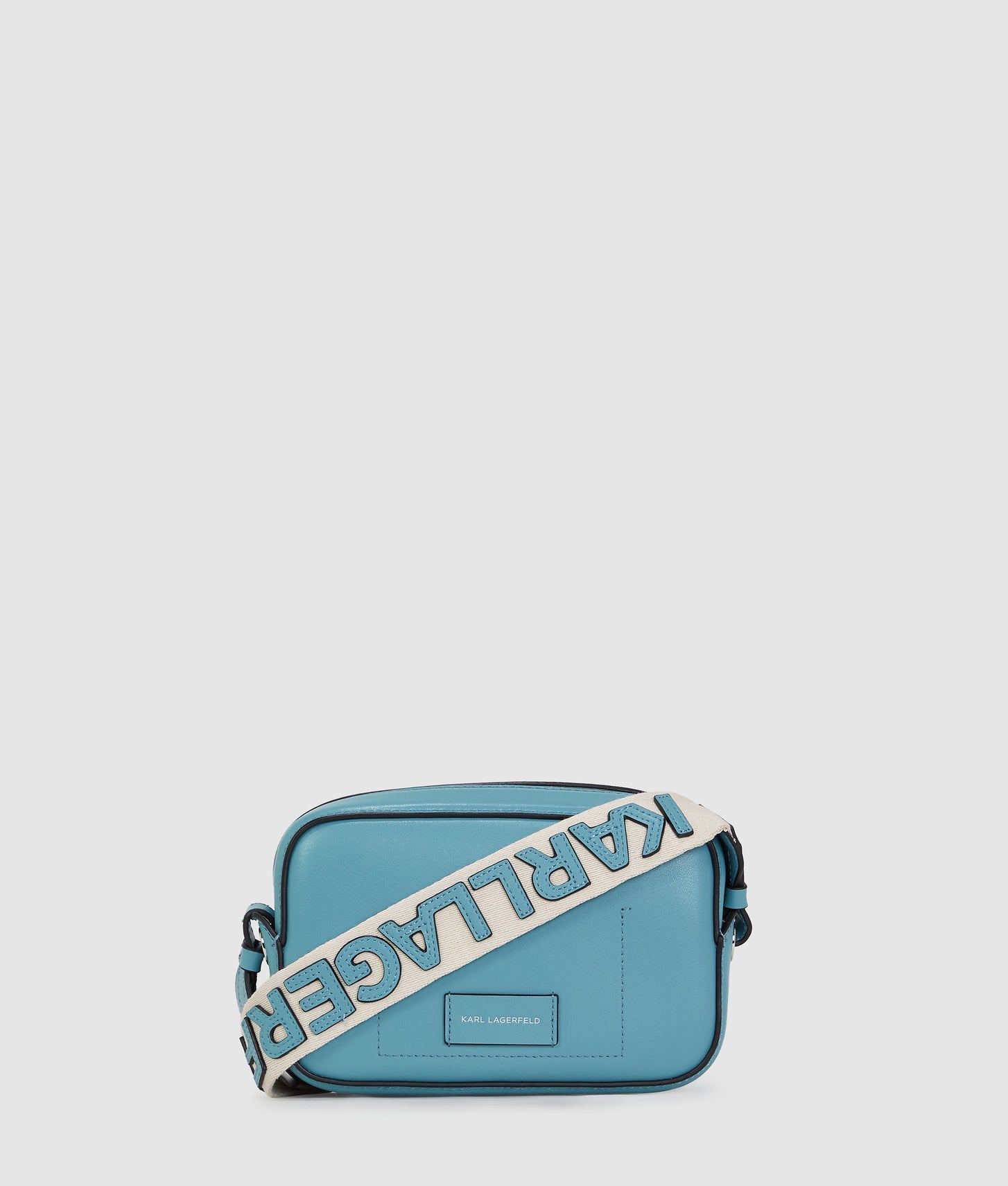 KarlLagerfeld Kcircle Perforated Crossbody Bag Dark Still Water