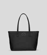 KarlLagerfeld Rue St-Guillaume Metal Tote Bag Black