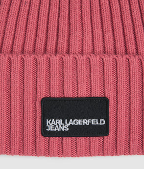 KarlLagerfeld Box Logo Crossbody Camera Bag Slate Rose